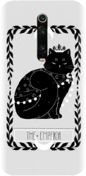 Husa din silicon compatibila cu Xiaomi Mi 9T - model Tarot The Emperor 