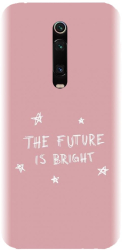 Husa din silicon compatibila cu Xiaomi Mi 9T - model The Future Is Bright 
