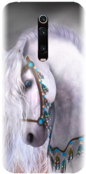 Husa din silicon compatibila cu Xiaomi Mi 9T - model White Horse 