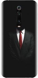 Husa din silicon compatibila cu Xiaomi Mi 9T Pro - model Mystery Man In Suit 