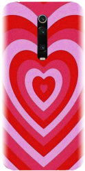 Husa din silicon compatibila cu Xiaomi Mi 9T Pro - model PPG Heart Tunnel 
