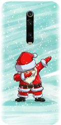 Husa din silicon compatibila cu Xiaomi Mi 9T Pro - model Santa Dance 