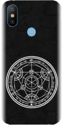 Husa din silicon compatibila cu Xiaomi Mi A2 - model Anime Transmutation Circle 