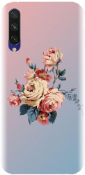 Husa din silicon compatibila cu Xiaomi Mi A3 - model Roses 