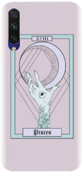 Husa din silicon compatibila cu Xiaomi Mi A3 - model Tarot Zodia Pesti 