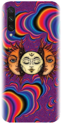 Husa din silicon compatibila cu Xiaomi Mi A3 - model Trippy Sun 