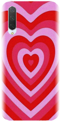 Husa din silicon compatibila cu Xiaomi Mi CC9 - model PPG Heart Tunnel