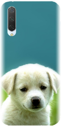 Husa din silicon compatibila cu Xiaomi Mi CC9 - model Puppy Style 