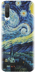 Husa din silicon compatibila cu Xiaomi Mi CC9 - model The Starry Night 