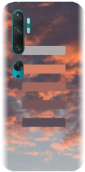 Husa din silicon compatibila cu Xiaomi Mi CC9 Pro - model Nori De Foc 
