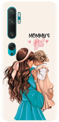 Husa din silicon compatibila cu Xiaomi Mi CC9 Pro - model Super mama si fetita 