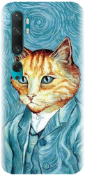Husa din silicon compatibila cu Xiaomi Mi CC9 Pro - model Vincent Meow 