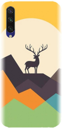 Husa din silicon compatibila cu Xiaomi Mi CC9e - model Abstract Deer 