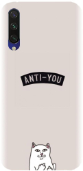 Husa din silicon compatibila cu Xiaomi Mi CC9e - model Anti You 
