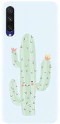 Husa din silicon compatibila cu Xiaomi Mi CC9e - model Cactus 