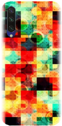 Husa din silicon compatibila cu Xiaomi Mi CC9e - model Colorful Abstract 