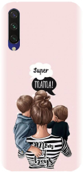 Husa din silicon compatibila cu Xiaomi Mi CC9e - model Mama de baieti 