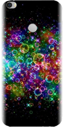 Husa din silicon compatibila cu Xiaomi Mi Max 2 - model Rainbow Colored Soap Bubbles 