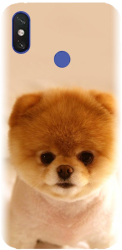 Husa din silicon compatibila cu Xiaomi Mi Max 3 - model Cutest puppy dog 
