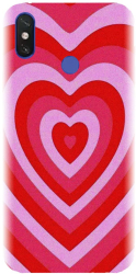Husa din silicon compatibila cu Xiaomi Mi Max 3 - model PPG Heart Tunnel 