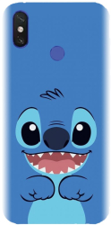 Husa din silicon compatibila cu Xiaomi Mi Max 3 - model Stitch 