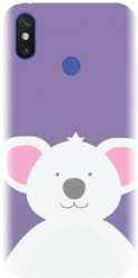 Husa din silicon compatibila cu Xiaomi Mi Max 3 - model Urs Koala 