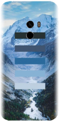 Husa din silicon compatibila cu Xiaomi Mi Mix 2 - model Color Scheme Iarna 