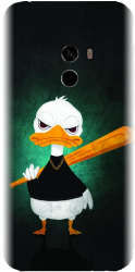 Husa din silicon compatibila cu Xiaomi Mi Mix 2 - model Duck With A Bat 
