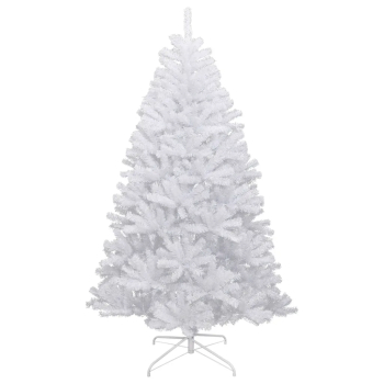vidaXL Brad de Craciun artificial cu balamale si zapada pufoasa 180 cm 