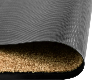 vidaXL Covoras de usa lavabil crem 90x120 cm 
