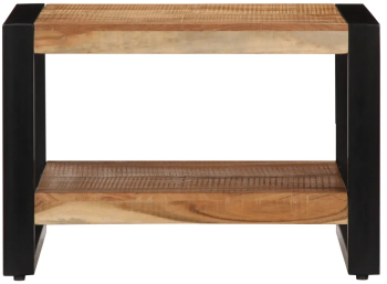 vidaXL Masuta de cafea 60 x 60 x 40 cm lemn masiv de acacia 