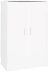 vidaXL Pantofar alb 60x35x92 cm PAL 