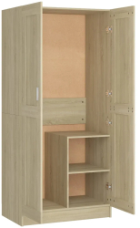 vidaXL Sifonier stejar sonoma 82 5x51 5x180 cm lemn prelucrat 