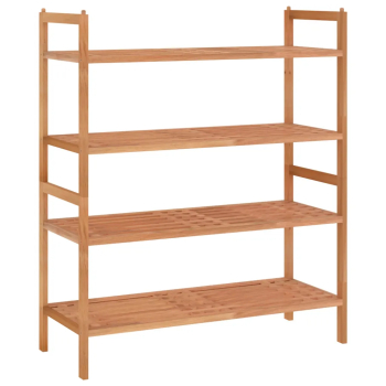 vidaXL Suporturi de pantofi 2 buc. 69x27x41 cm lemn masiv de nuc 