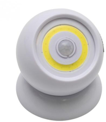 Acasa Lampa senzor de miscare LED - 2 W COB LED - pivotant - alb cald - magnetic - 3 moduri 