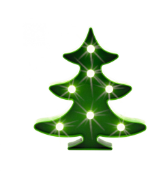 Acasa Ornament de masa LED - Pin - 7 buc LED - Plastic 