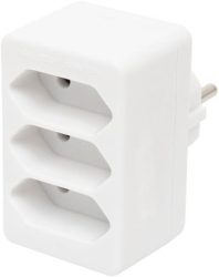 Banda electrica - 3 EURO prize cu protectie pentru copii - max. 3 x 500 W - alb 