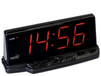 Ceas cu alarma LED digital pentru acasa - afisaj High Time de 46 mm 