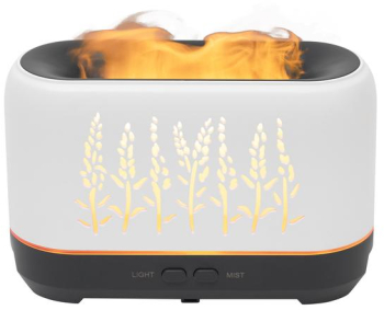 Difuzor de aroma acasa cu efect de flacara - 200 ml 