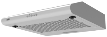 Hota hota bucatarie acasa STORM - trei viteze - debit de aer 190 m3/h - 38 W - 50 cm - inox 