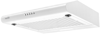 Hota hota pentru bucatarie de acasa STORM - trei viteze - debit de aer 190 m3/h - 38 W - 50 cm - alb 