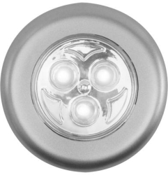 Iluminat mobilier casa - 3 LED-uri - alb rece r - suprafata autoadeziva 