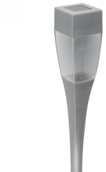 Lampa de gradina acasa alimentata cu energie solara - plastic - panou solar si incarcator - automat - 1 LED - rezistent la intemperii 