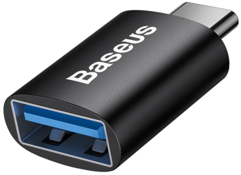 Mini adaptor Baseus OTG Ingenuity Series ZJJQ000001 mufa Type-C catre USB-A 3.1 negru 