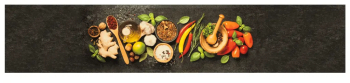 vidaXL Covor de bucatarie lavabil Spices 60x300 cm catifea 
