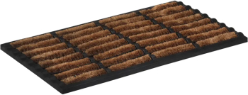 vidaXL Covoras de usa dreptunghiular 45x75 cm cauciuc/nuca cocos 