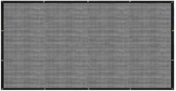 vidaXL Plasa de remorca negru 2 5 x 3 5 m HDPE 