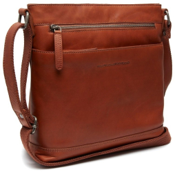 Geanta de umar din piele naturala The Chesterfield Brand Almeria Maro coniac 