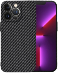 Husa pentru iPhone 13 Pro - Techsuit Carbonite FiberShell - Black 