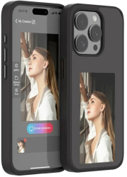 Husa pentru iPhone 15 Pro Max - Techsuit SmartScreen NFC - Black 